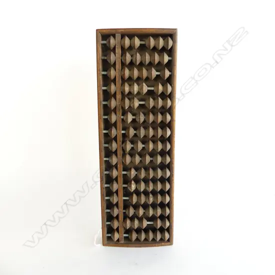 ANTIQUE WOODEN ABACUS L.335mm
