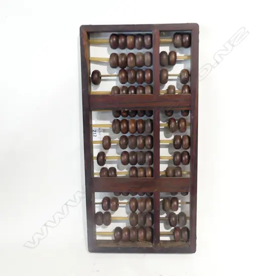 WOODEN ABACUS 370x180mm