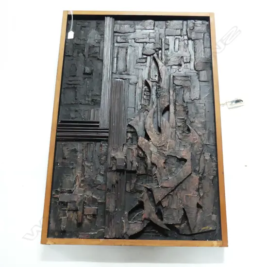 LARGE 3D ARTWORK SIGNED JAMES 85, 960 x 640mm