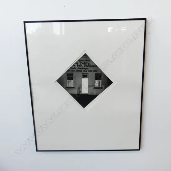 CLIVE STONE (NZ b.1950) PHOTOGRAPH 'TALK OF THE TOWN' 1/5 1989 200x200mm