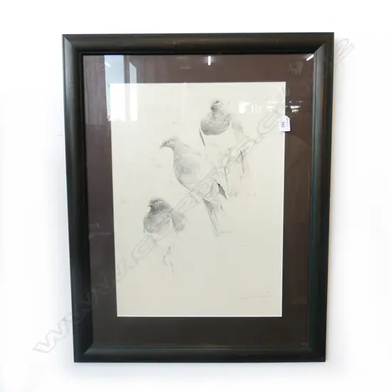 RAYMOND CHING PRINT LTD ED 177/200 KERURU 550 X 400mm some foxing