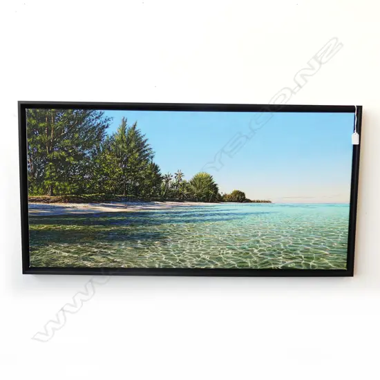 MARK CROSS 'THAT AFTERNOON...' FRAMED CANVAS PRINT 530 X 1030MM OVERALL