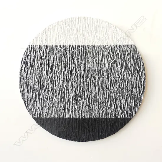 GRAHAM GROW 'THE SPACE BETWEEN #11' - MIXED MEDIA - DIA 385MM 