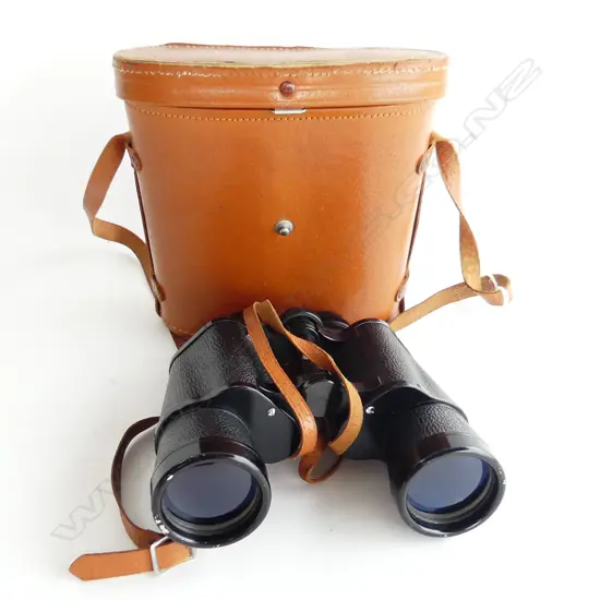 PR LEATHER CASED PROTEA 7X50MM BINOCULARS H200 L210
