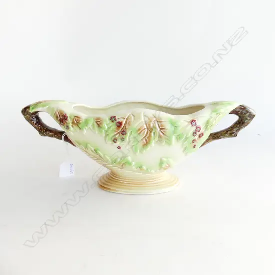 SYLVAC ART DECO VASE OF FLOWERING TREE, L.340MM