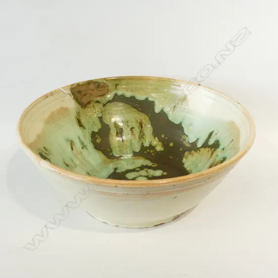 LG STUDIO POTTERY BOWL 350mm dia, STAMPED