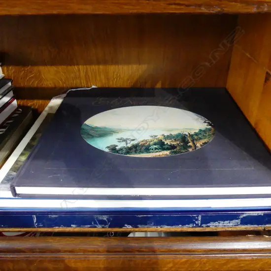 3 LARGE FORMAT NZ ART BOOKS 'J R WHITE'S NEW ZEALAND' ETC