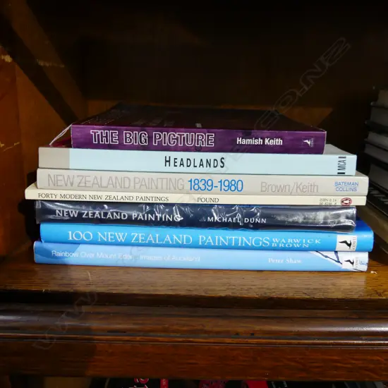 7 NZ ART REFERENCE VOLUMES