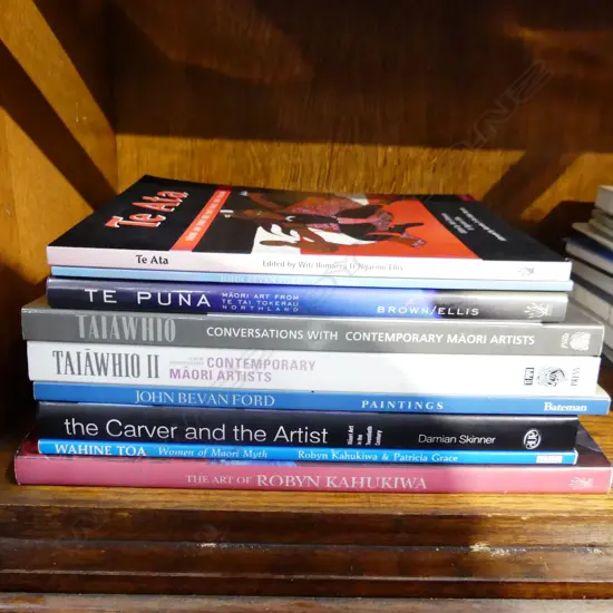 9 NZ ART VOLUMES - KAHUKIWA/BEVAN FORD/ETC