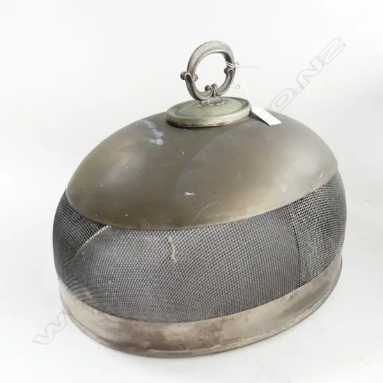 LARGE PLATED MESH MEAT COVER L380MM