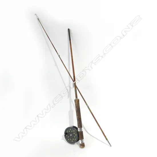 VINTAGE ROD 1,400MM & REEL W100MM