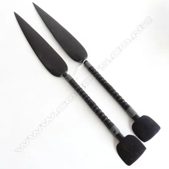 PR AFRICAN HARDWOOD CHILDS PADDLES L690MM