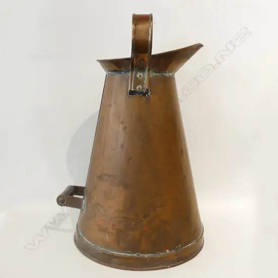 ANTIQUE LG VINTAGE COPPER JUG H.510mm