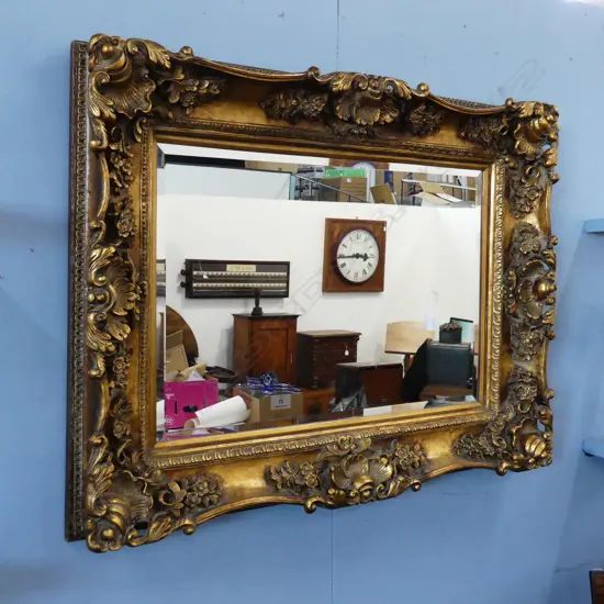 LG ORNATE GOLD FRAMED MIRROR 950x1280mm