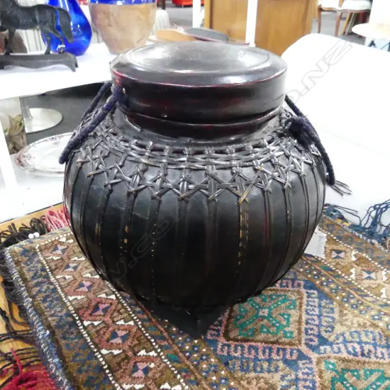 LG ORIENTAL LACQUER CONTAINER H.260mm