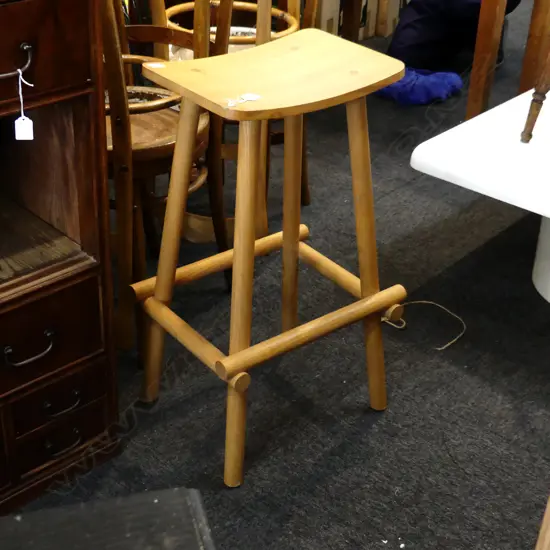 'LUMBER' STOOL BY JAMIE MCLELLAN FOR FLETCHER SYSTEMS RETAIL $690 H.