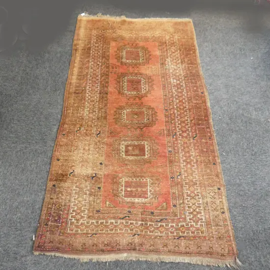 HAND KNOTTED ALL WOOL PERSIAN RUG 2150x1140mm