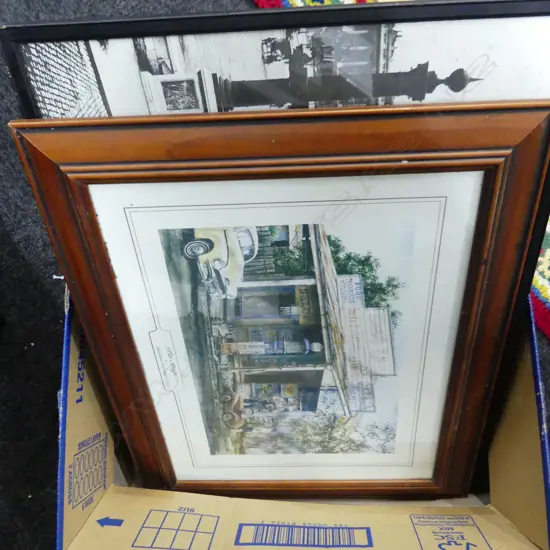 BOX LOT 4 ASST. PRINTS