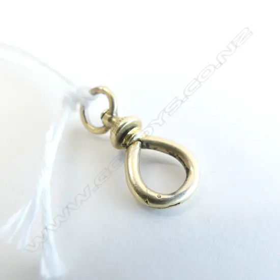 19thc GOLD SPRUNG NECKLACE CLASP