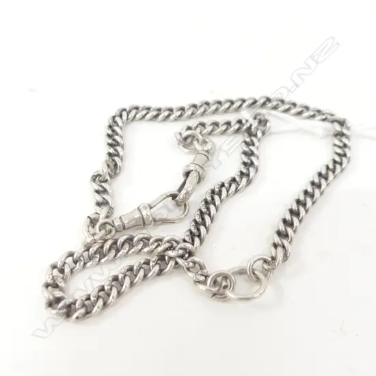STG SILVER FOB CHAIN 25.28 GMS, NO T BAR
