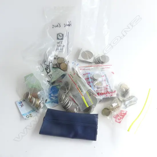 ASST. WORLD NOTES & COINS