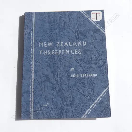 NZ 3 PENCE COIN YEAR BOOKLET INCL. 1935 (NO 1966)