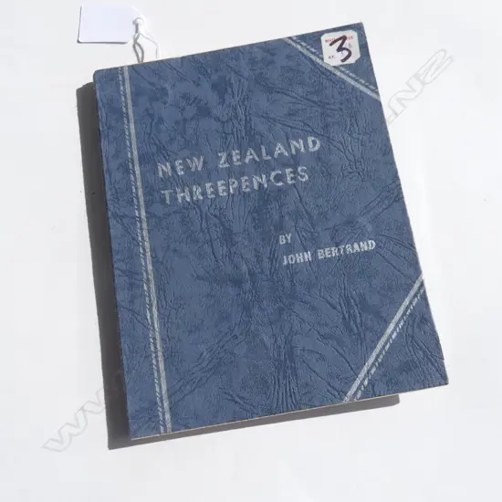 NZ 3 PENCE COIN YEAR BOOKLET INCL. 1935 (NO 1966)