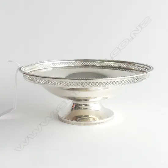 SHEFFIELD 1932 SILVER TAZZA 330gms. Dia.210mm  AF