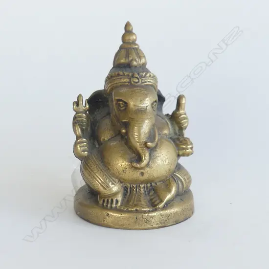 BRONZE FIGURE OF GANESH H75MM