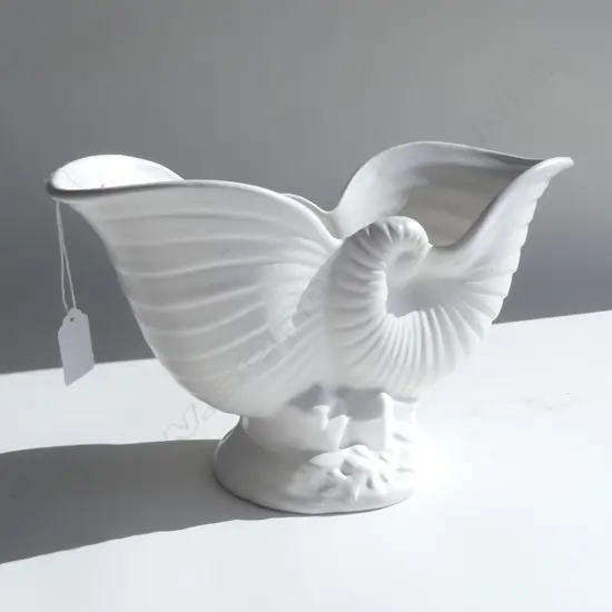 CROWN LYNN NAUTILUS VASE W.290mm