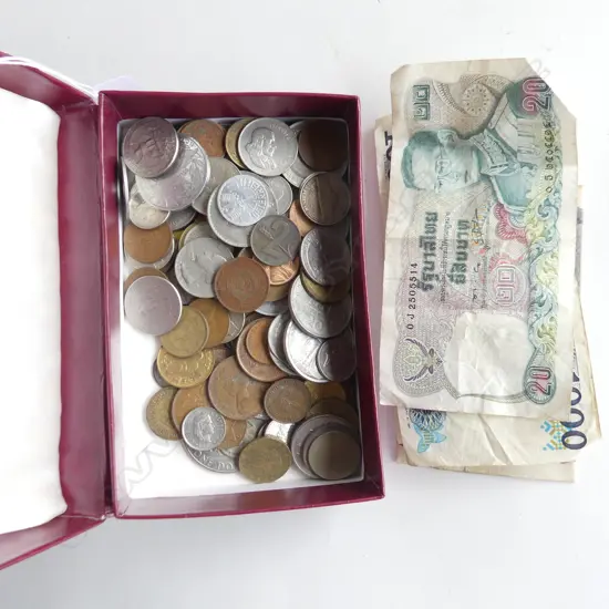 SM BOX ASST WORLD COINS & NOTES