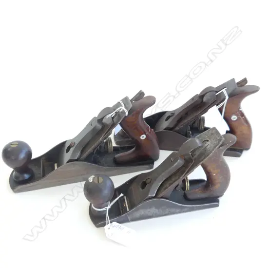 3 WOOD PLANES Nos 2,3,AND 4