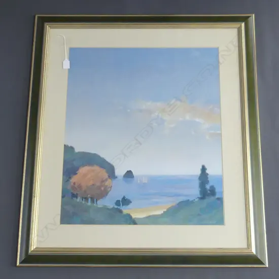 2 MAX HAYSLETTE PRINTS; ISLAND AFTERNOON I & II 660x560mm