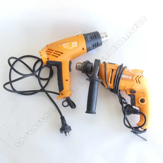'NUMBER 8' DRILL & HEAT GUN