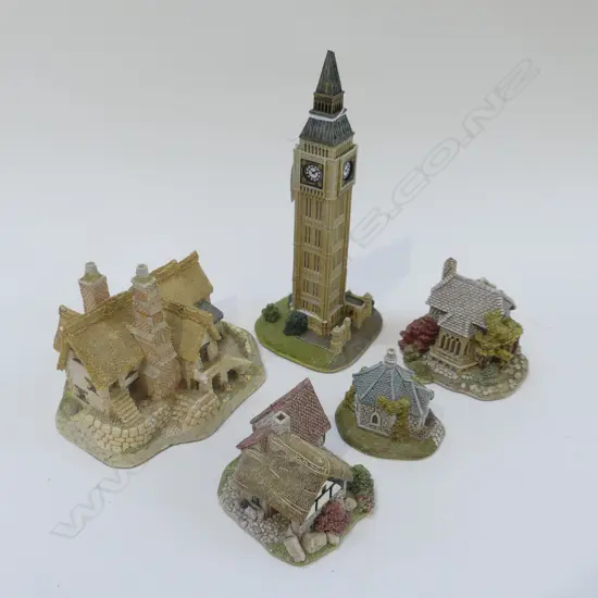 4 LILLIPUT LANE; BIG BEN H.210mm, FARTHING LODGE, WATERSIDE MILL, THE BRIARY + DAVID WINTER 'DEVON CREAMERY'