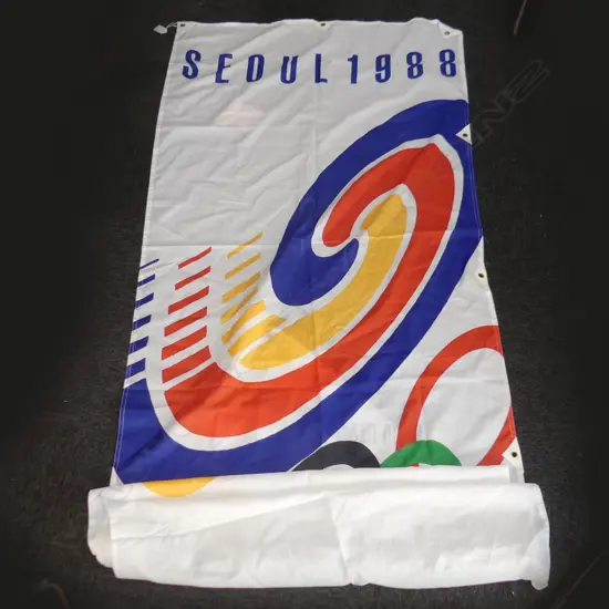 LG 1998 SEOUL OLYMPIC GAMES FLAG 