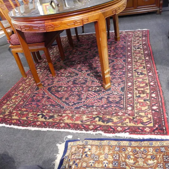 LGE HAND KNOTTED WOOL PILE RUG 2150x1600mm