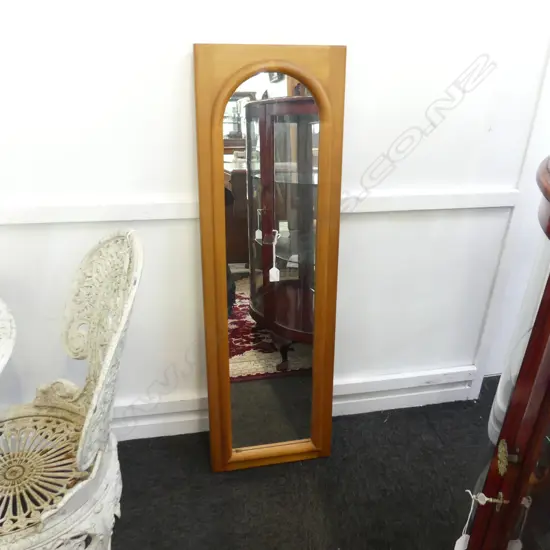 WOODEN FRAMED DRESSING MIRROR 1140x350mm