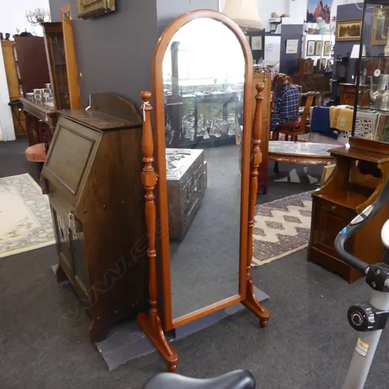 COLONIAL STYLE CHEVAL MIRROR H.1640mm