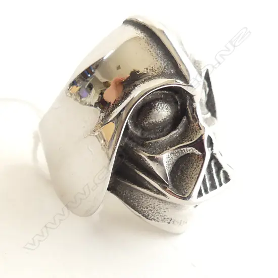 DARTH VADER STAINLESS STEEL RING SIZE S