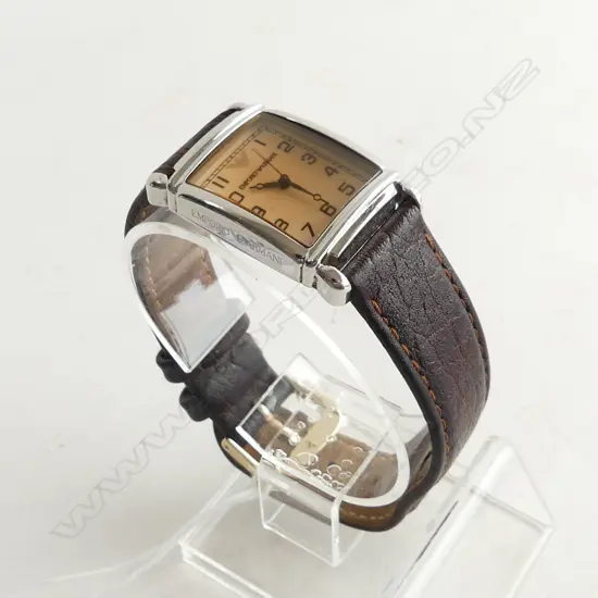 LADIES ARMANI EMPORIO WRIST WATCH WITH NEW BATTERIES WORKING