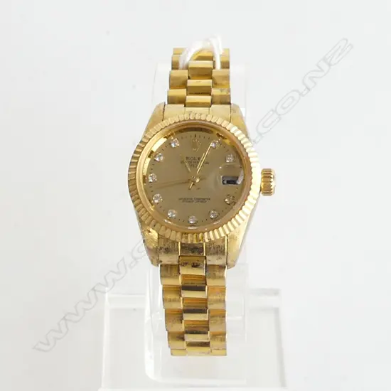 LADIES OLD FAUX ROLEX WATCH