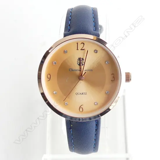 CHRISTIAN LACROIX FASHION WATCH, WORKING, NEW BATTERY & IN ORIGINAL BOX