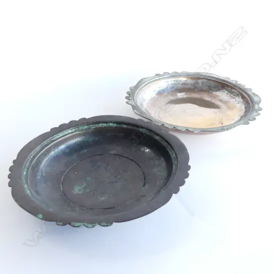 PR MIDDLE EASTERN COPPER DISHES 215mm dia