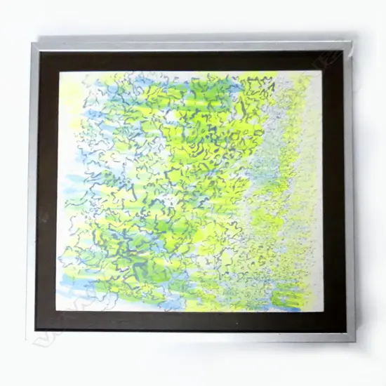 GUACHE FOLIAGE BY G BARTON H440 W410MM