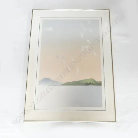 NUMBERED PRINT WAITAMATA MALCOMBE WARR 