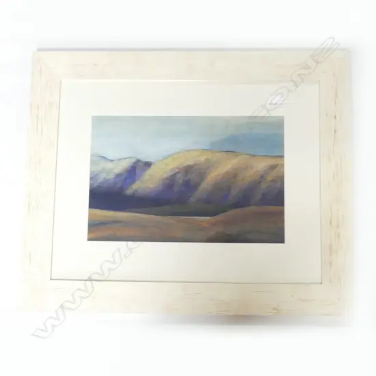 RUTH COLE ACRYLIC LANDSCAPE SIGNED & DATED '08. 275 X 415mm