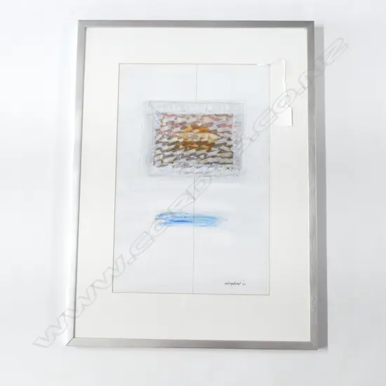 CONTEMPORARY PAINTING ACRYLIC SIGNED PAUL BPIED NAIN ? '84 370 x 245mm