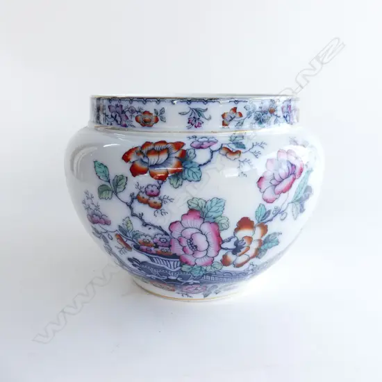 C1900 JARDINIERE JAPANESE IMARI PATTERN