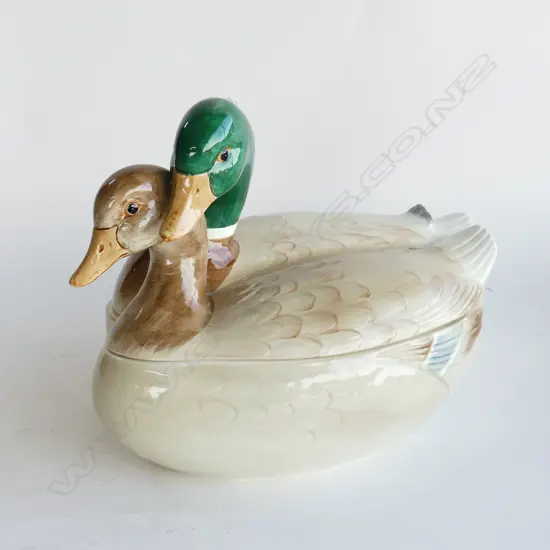 LG FITZ & FLOYD DUCK NOVELTY TUREEN L.300mm